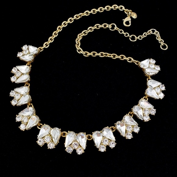 J. Crew Jewelry - J. Crew Statement Necklace Rhinestones